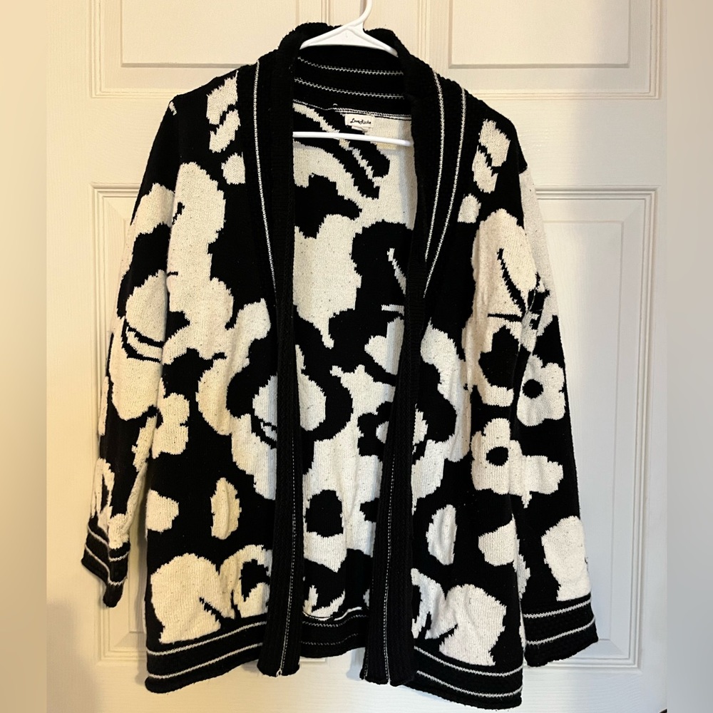 Love Riche floral cardigan sweater